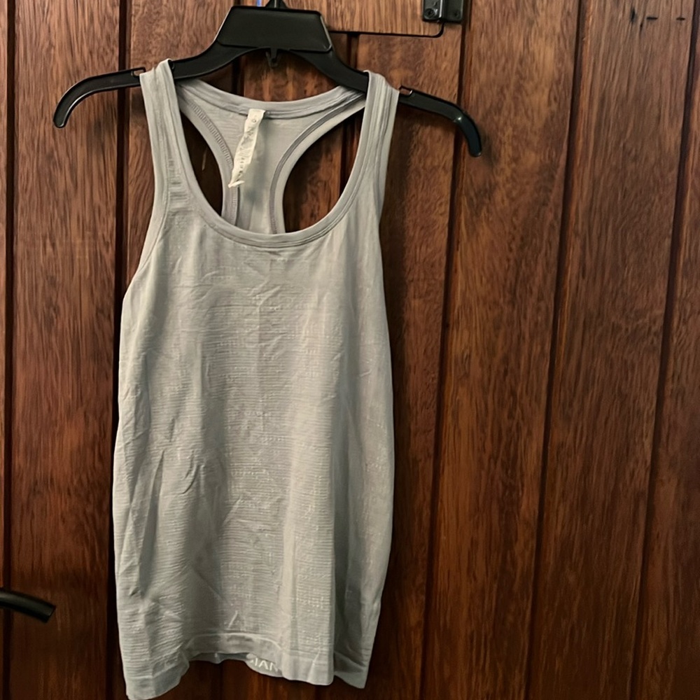 Lulu silver tank
